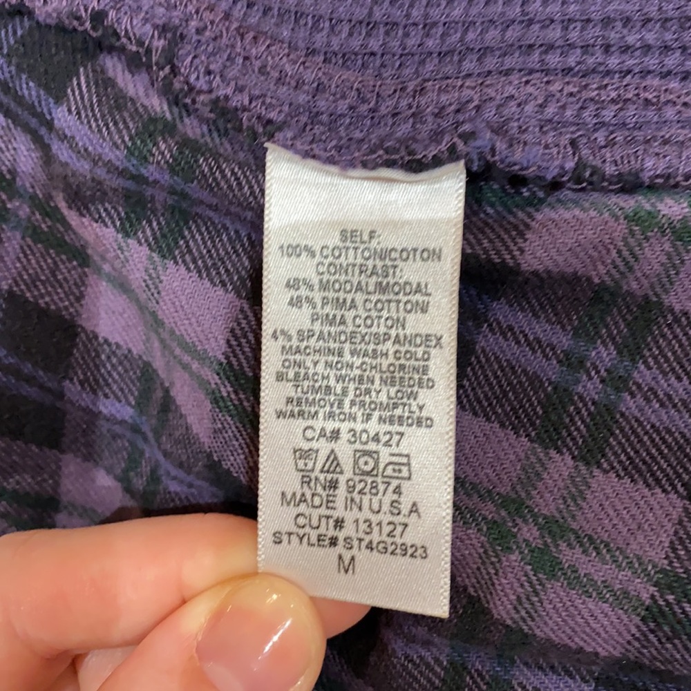 Plaid button down - Picture 3 of 3